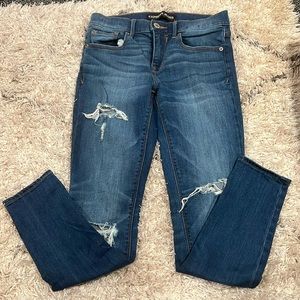 Express Mid-Rise Jeggings - Size 4